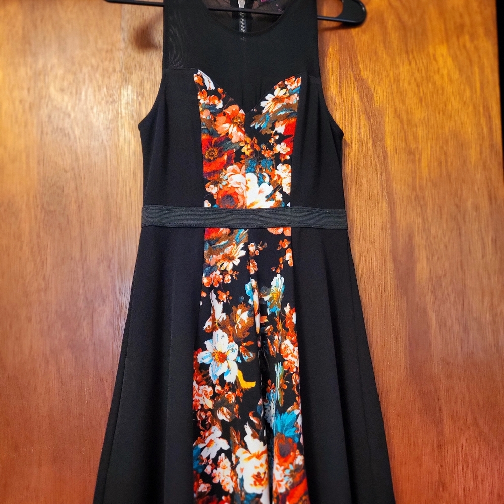 Black mini dress, size small